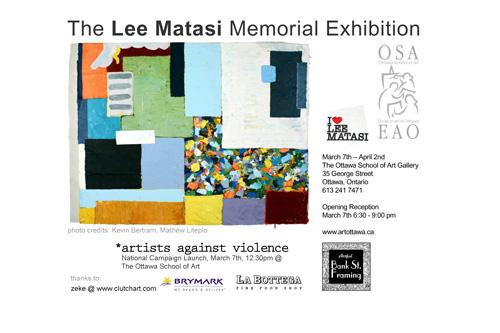 Lee Matasi Memorial Exhibit